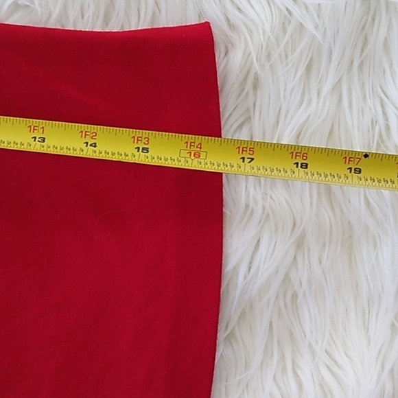 MINAN WONG Red Flutter Sleeve Crop Top - XS - Picture 13 of 13